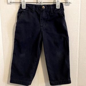 Arizona boys Navy, casual slacks with adjustable waist. SZ 2T